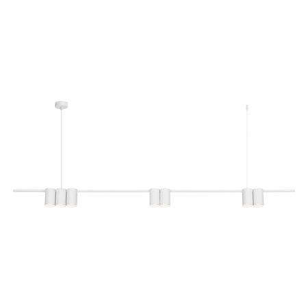 Milagro - Lampa wisząca (listwa) GENESIS WHITE 7xGU10