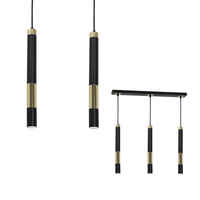 Milagro - Lampa wisząca DALLAS GOLD 3x miniGU10