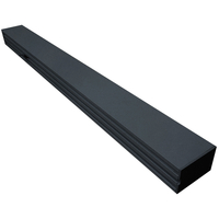 Lampa Wisząca Luci L 120cm Czarna Sterowanie Tuya 45W LED Zmienna Barwa CCT