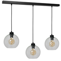 Milagro - Lampa wisząca SOFIA CLEAR 3xE27