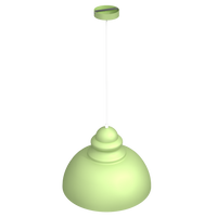Lampa wisząca CORIN GREEN 1xE27