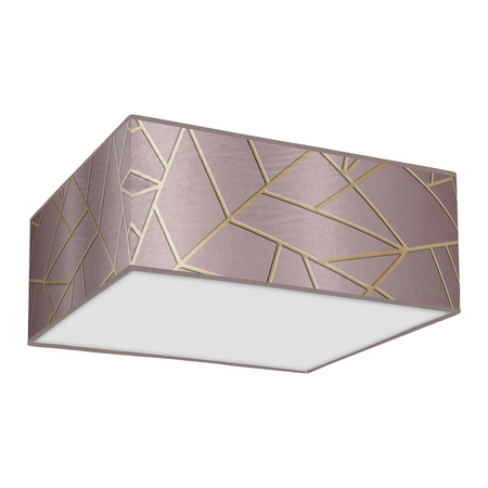 Milagro - Lampa sufitowa ZIGGY PINK Gold/Pink 3xE27