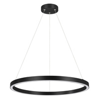 Midway lampa wisząca mała czarna Triangle LP-033/1P S  BK Triangle