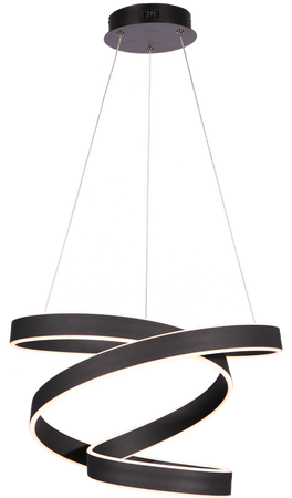 Milagro - Lampa wisząca ANDROMEDA BLACK 100W LED