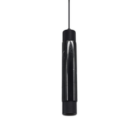 Milagro - Lampa wisząca MARBLE BLACK 1xGU10