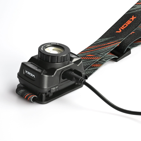 Latarka czołowa LED 5W ZOOM IP65 czujnik ruchu VLF-H045Z