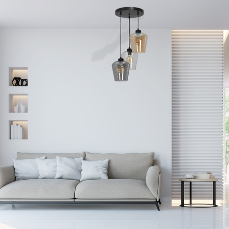 Milagro - Lampa wisząca SANTIAGO MIX 3xE27