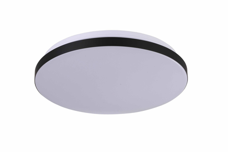 Plafon Babilon 33 cm czarny LED 4000K