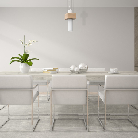 Milagro - Lampa wiszaca WEST WHITE 1xGU10