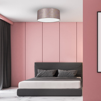 Milagro - Lampa sufitowa ZIGGY PINK Gold/Pink 2xE27 Ø40cm