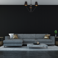 Milagro - Żyrandol VICTORIA BLACK 3xE27