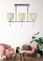 ESTERA LAMPA SUFITOWA 3X40W E14 CHROM