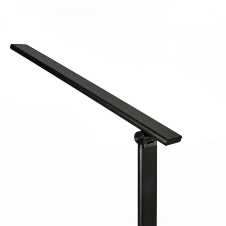 Lampka biurkowa czarna LED 18W z bezprzewodowym ładowaniem 1800-6500K 500lm