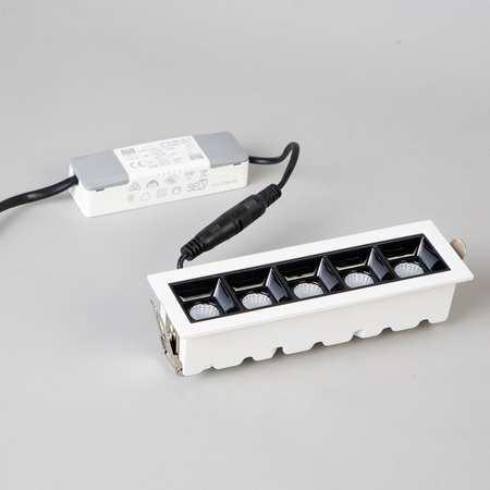 Oprawa podtynkowa Solar 5 biała LED 3000K