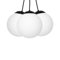 Milagro - Lampa wisząca LIMA BLACK 3xE14