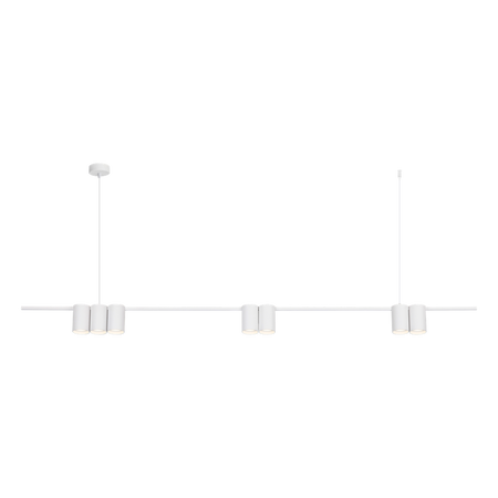 Milagro - Lampa wisząca (listwa) GENESIS WHITE 7xGU10