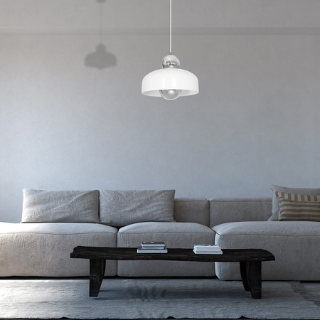 Milagro - Lampa Wisząca HARALD WHITE 1xE27