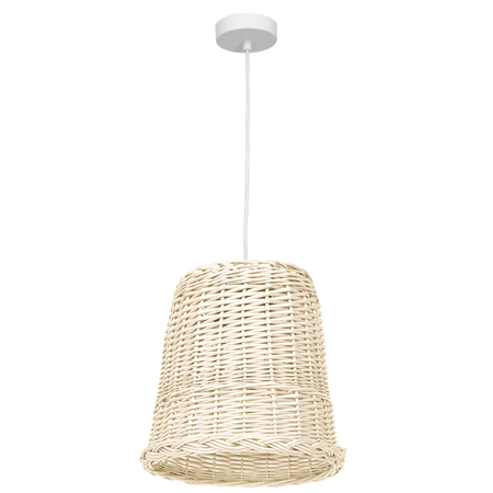 Milagro - Lampa wisząca VIMINI WHITE 1xE27