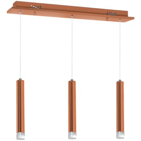 Milagro - LAMPA WISZĄCA COPPER 15W LED