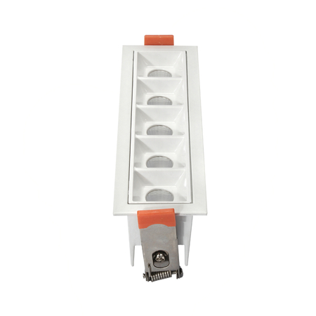 Lampa liniowa Led podtynkowa 20W 4000K BIAŁA JDL-10T