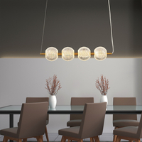 Diamond 4 linia wisząca złota