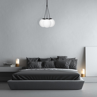 Milagro - Lampa wisząca LIMA BLACK 3xE14
