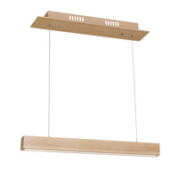 Milagro - Lampa Wisząca TIMBER 12W LED