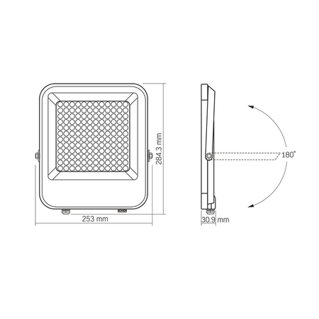 Naświetlacz LED PREMIUM 5000K 13000lm 100W