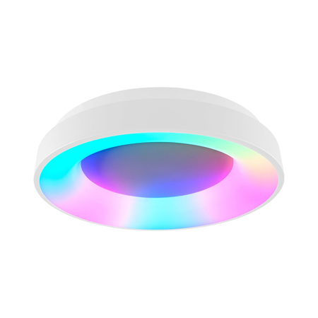 Plafon LED oprawa sufitowa okrągła biała 72W RGB + pilot VLE-ERC-RGB-72W