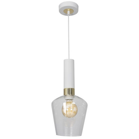 Milagro - Lampa wisząca ROMA WHITE 1xE27