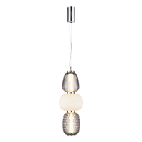 Milagro - Lampa wisząca CARO SMOKED 28W LED