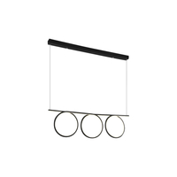Milagro - LAMPA WISZĄCA LOOP BLACK 60W LED