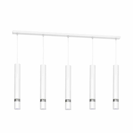 Lampa wisząca JOKER WHITE/CHROME 5xGU10