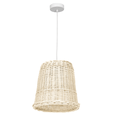 Milagro - Lampa wisząca VIMINI WHITE 1xE27