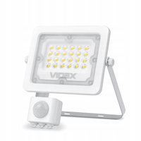 Naświetlacz LED biały czujnik ruchu halogen 10W