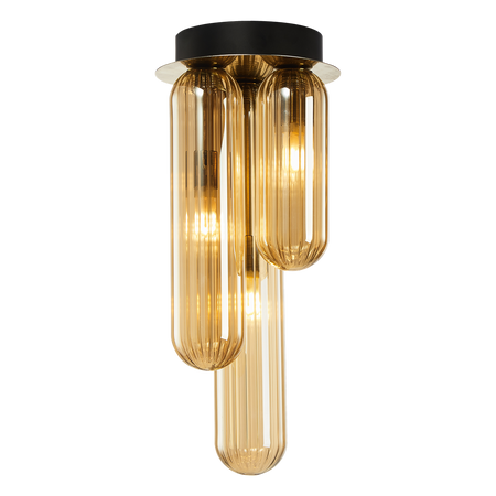 Milagro - Lampa sufitowa PAX GOLD 3xG9