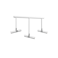 Milagro - Lampa sufitowa CASTRO WHITE / CHROME 3xG9