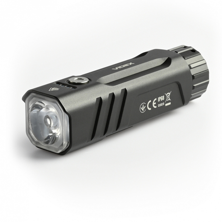 Latarka lampka rowerowa LED Videx 20W 2000lm 5000K IP68 USB + uchwyt