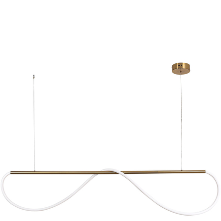 Lampa wisząca Meleca M złota LED CCT