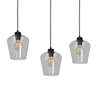 Milagro - Lampa wisząca SANTIAGO CLEAR 3xE27