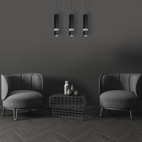 Milagro - Lampa wisząca VIDAR BLACK/CHROME 3xGU10