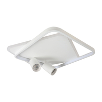 Plafon Parma 2 kwadratowy biały 2xGU10 LED CCT