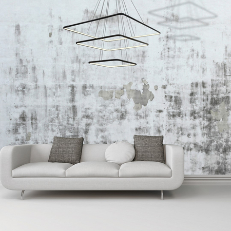 Milagro - LAMPA WISZĄCA NIX BLACK 117W LED