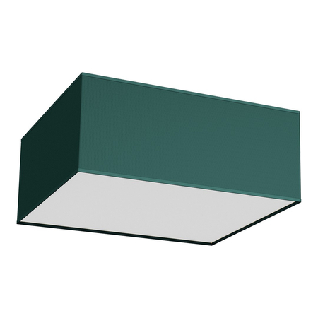 Milagro - Lampa sufitowa VERDE GREEN kwadrat 3xE27 50cm