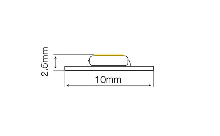 *LED line® Taśma 1500 SMD 12V 2700K 21W SPOTLESS