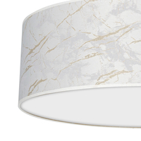 Milagro - Lampa sufitowa SENSO White/Gold 3xE27 Ø60cm