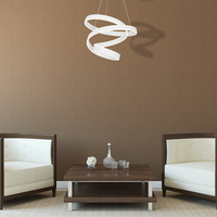 Milagro - Lampa wisząca ANDROMEDA WHITE 100W LED