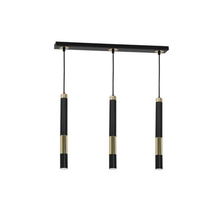 Milagro - Lampa wisząca DALLAS GOLD 3x miniGU10