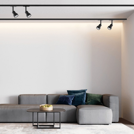 Reflektor Do Szynoprzewodu Jednofazowego Storm Czarny Regulowany Kąt GU10