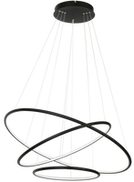 Milagro - LAMPA WISZĄCA ORION BLACK  99W LED